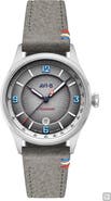 AVI-8 Flyboy Lafayette Automatic 110th Anniversary Limited Edition Leather Strap Watch, 42mm
