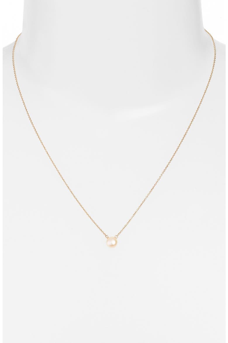 'Pearls of...' Pendant Necklace, Alternate, color, GOLD DIPPED