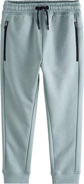 NEXT Kids' Zip Pocket Cotton Blend Joggers