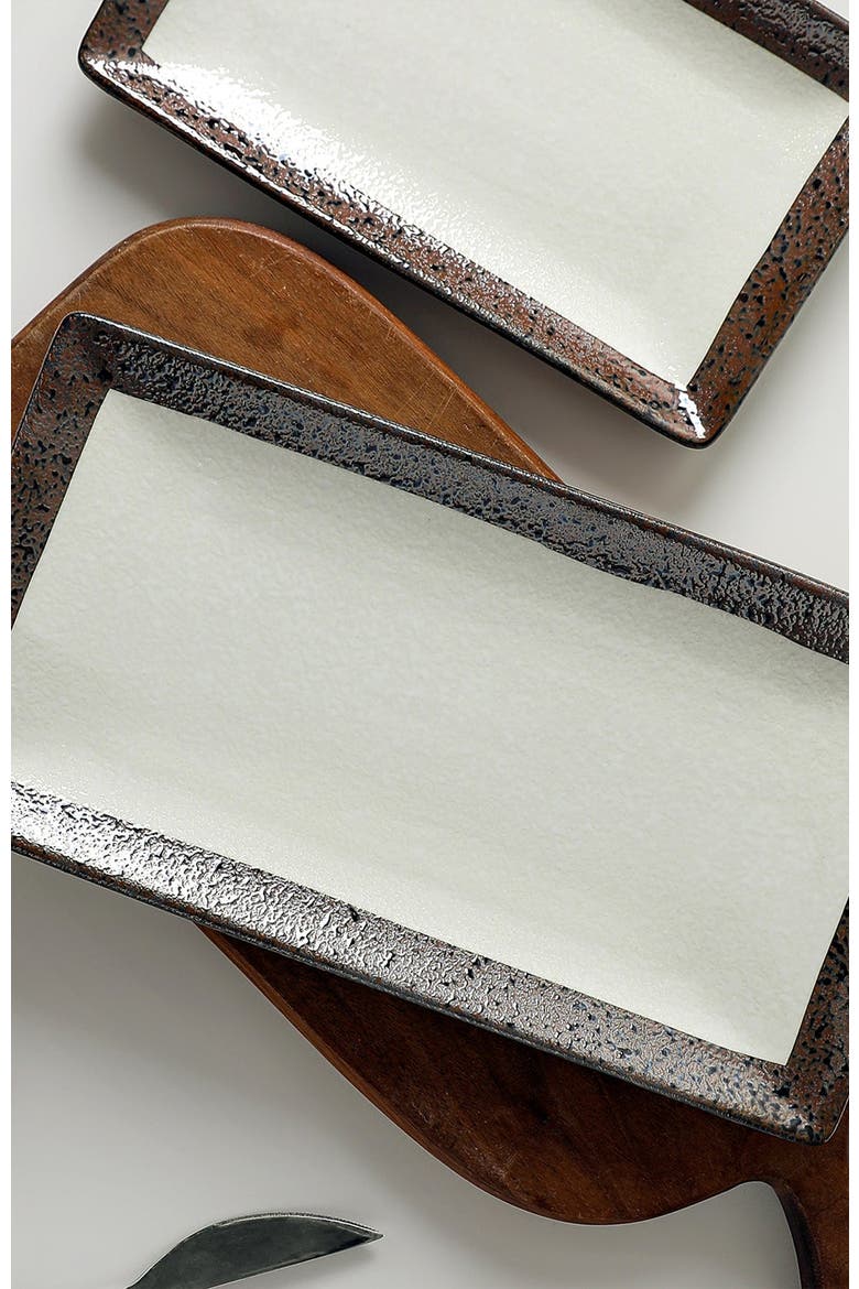 Lucy Porcelain 3-Piece Serving Plate Set, Alternate, color, Beige