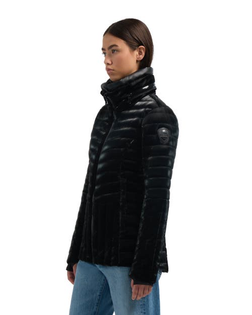 Pajar Aludra Channel Quilted Lightweight Puffer In Black
