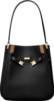 Tory Burch Lee Radziwill Leather Double Bucket Bag