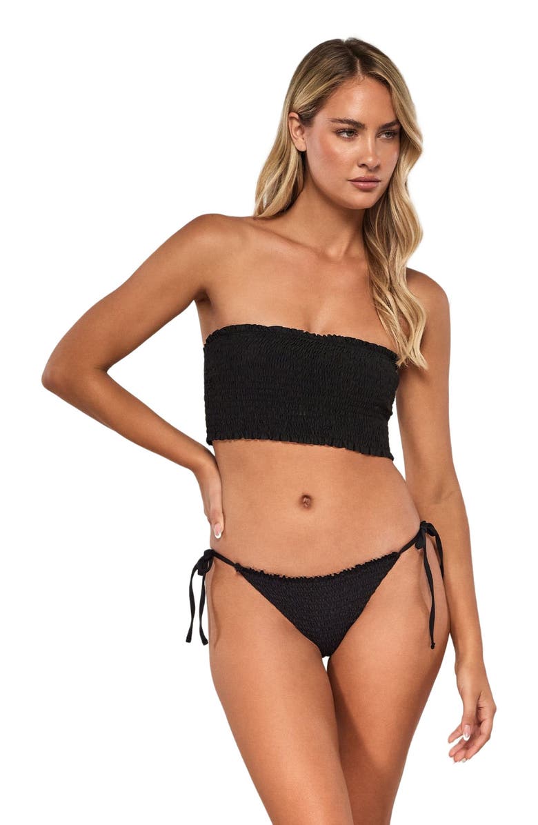 Swim Systems Kali Tube Bikini Swimsuit Top, Alternate, color, Black