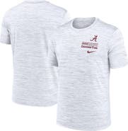 Nike Men's Nike White Alabama Crimson Tide Velocity Stacked Dri-FIT T-Shirt