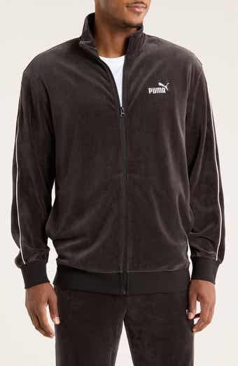 PUMA Essentials Elevated Velour Track Jacket