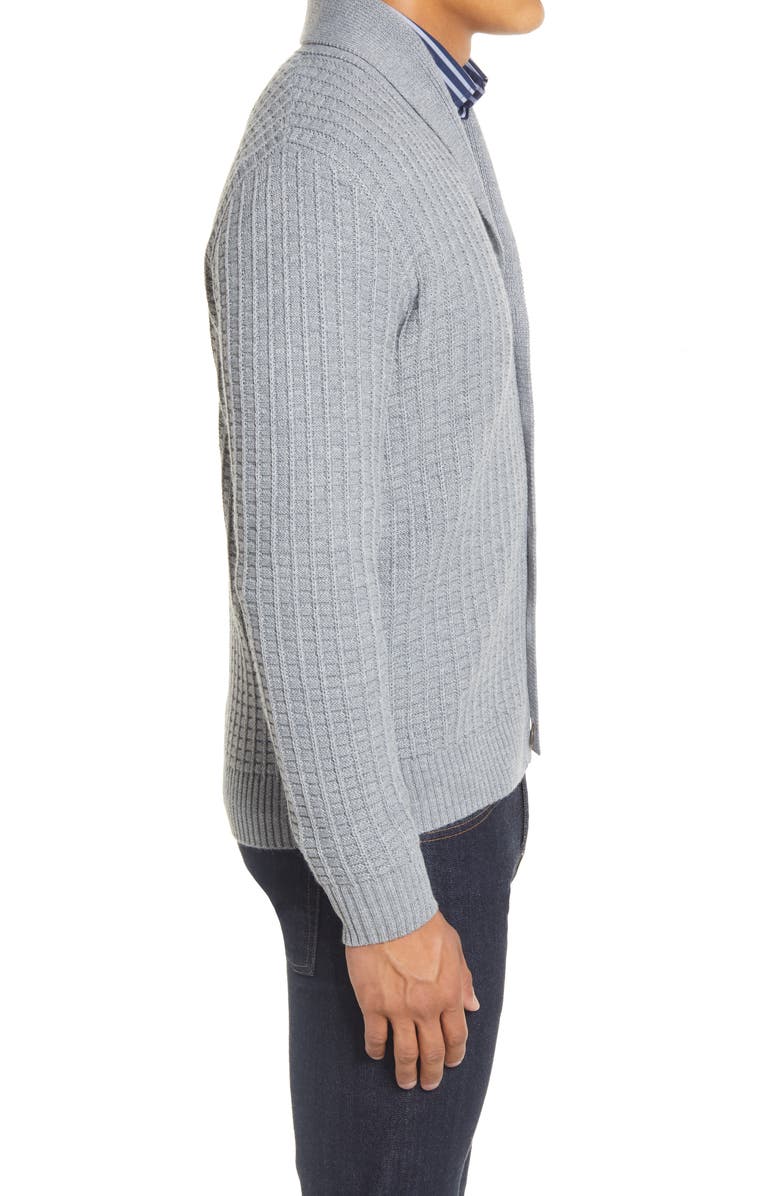 Brax James Shawl Collar Cardigan, Alternate, color,