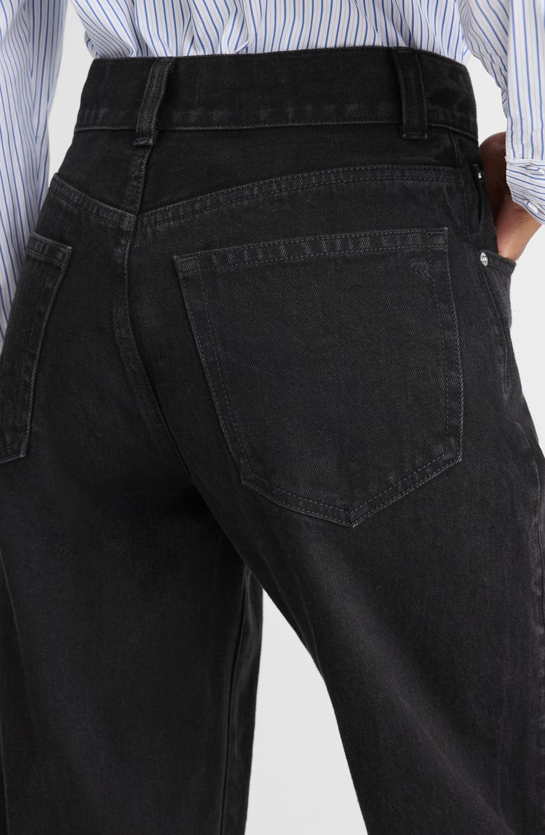 Madewell The Balloon Jeans, Alternate, color, Black Frost