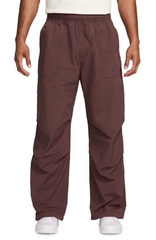 Jordan Essentials Straight Leg Nylon Pants In Dark Pony