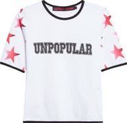 Chopova Lowena Unpopular Graphic Ringer T-Shirt