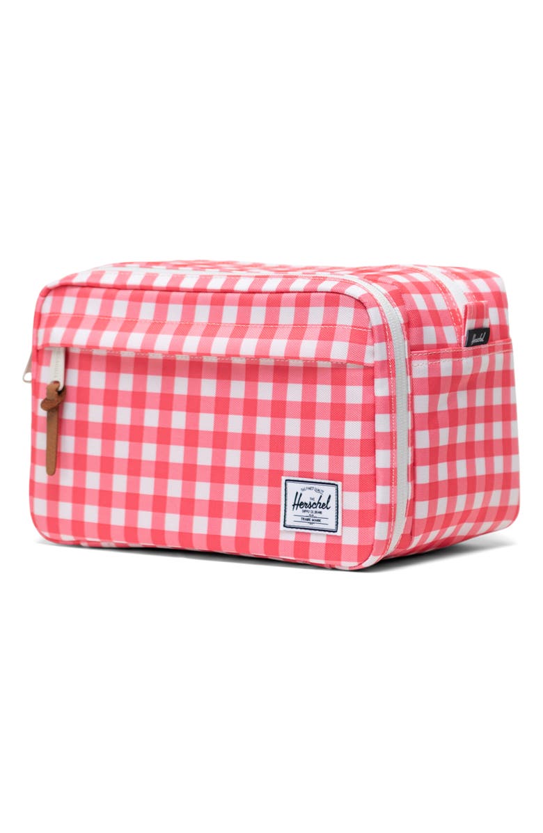 Herschel Supply Co. Chapter X-Large Dopp Kit, Alternate, color, Sun Kisses Gingham