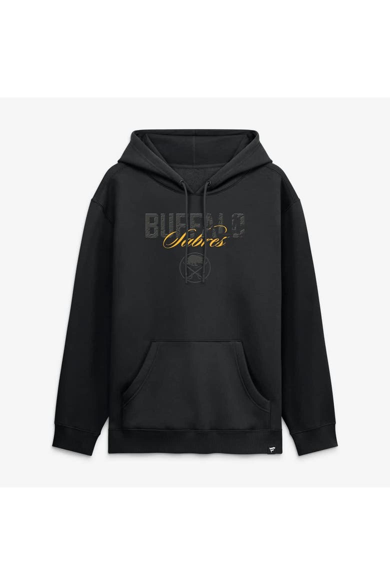 Men's Fanatics Buffalo Sabres Black Out Hoodie, Main, color, Black