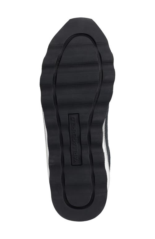 Karl Lagerfeld Maico Lace-up Sneaker In White/black