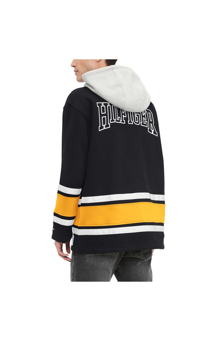Tommy Hilfiger Men's Tommy Hilfiger Black Pittsburgh Steelers Ivan Fashion Pullover Hoodie, Alternate, color, Black