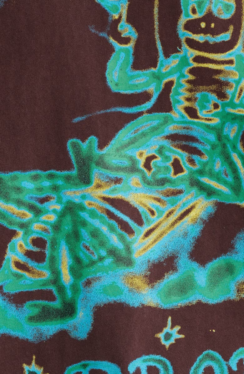 JUNGLES What Problem? Boxy Graphic T-Shirt, Alternate, color, Vintage Brown