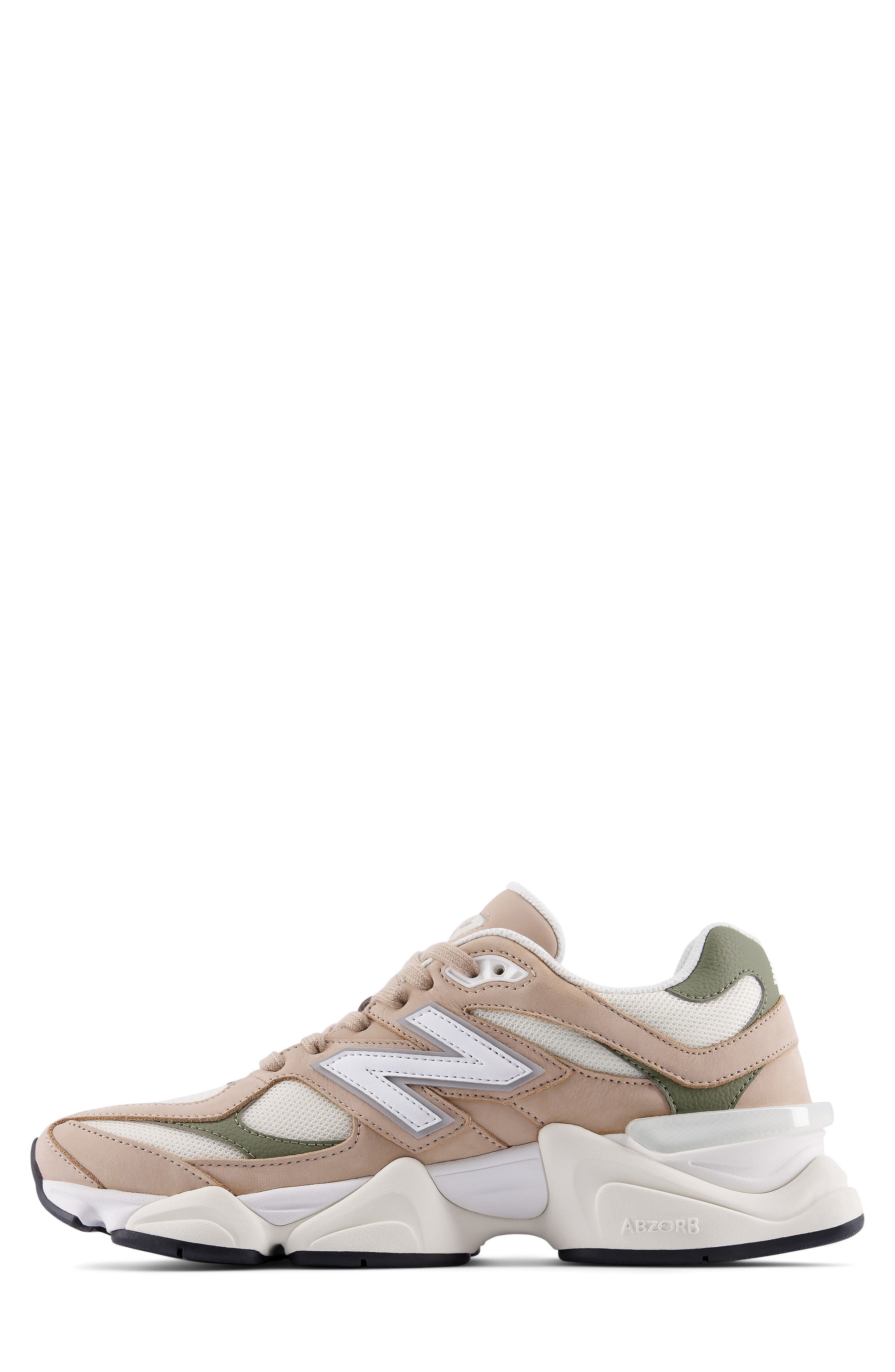 Gender Inclusive 9060 Sneaker, Alternate, color, MINDFUL GREY/ DARK OLIVINE