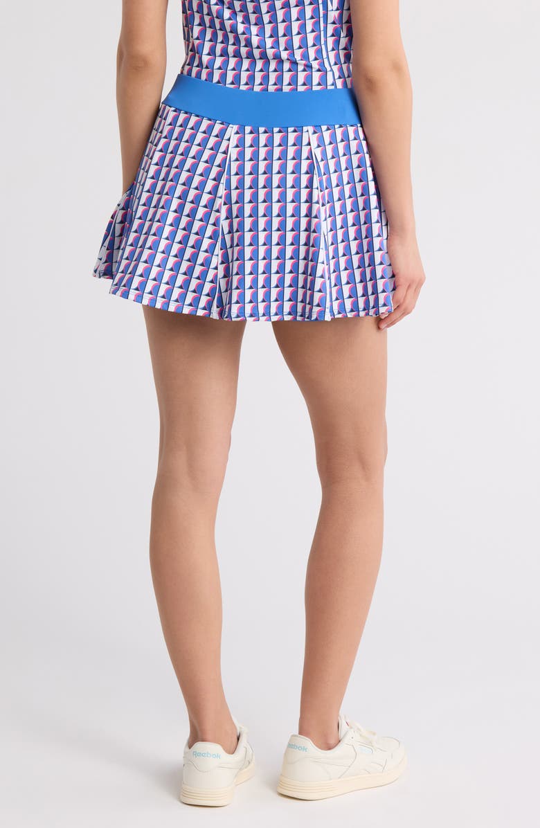 Original Penguin Geo Flounce Tennis Skort, Alternate, color, 