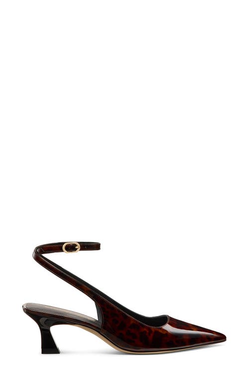 Stuart Weitzman Vinnie 50 Slingback Pump In Brown