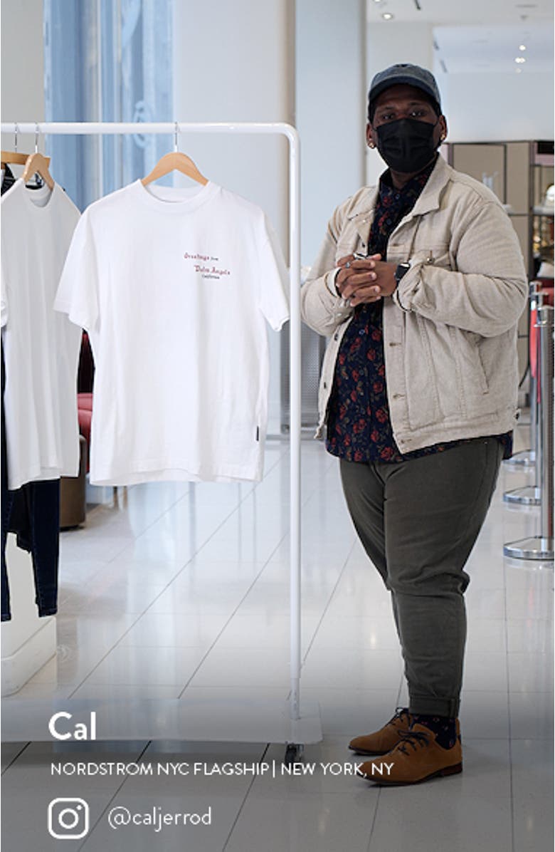 Coral Cotton Logo Graphic Tee, sales video thumbnail