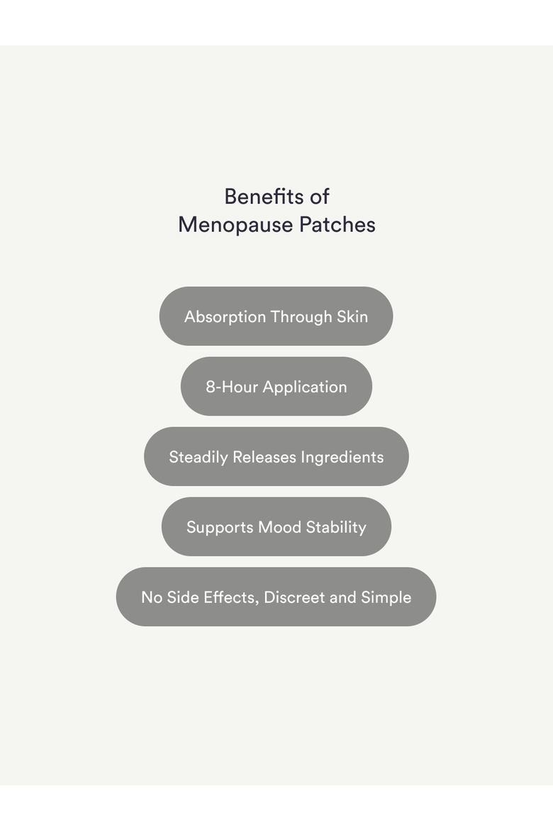 Menopause Patches, Alternate, color, Pink