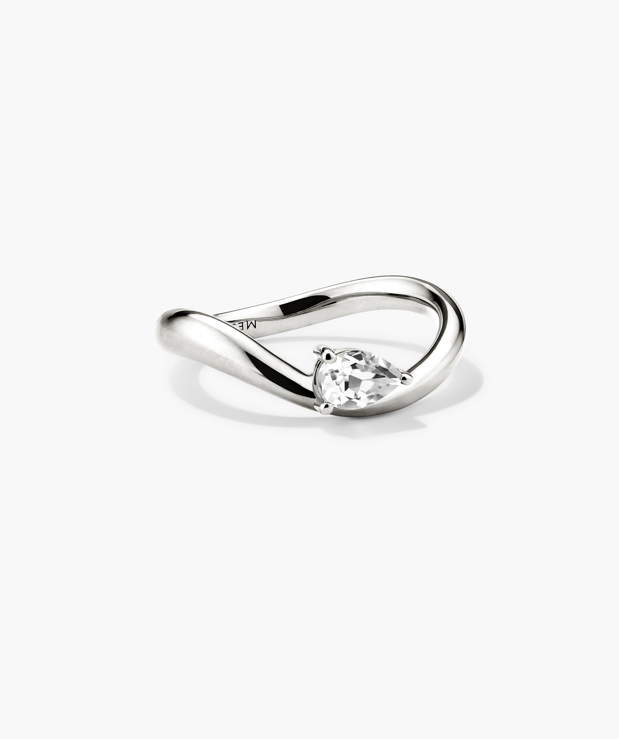 Silver / White Sapphire