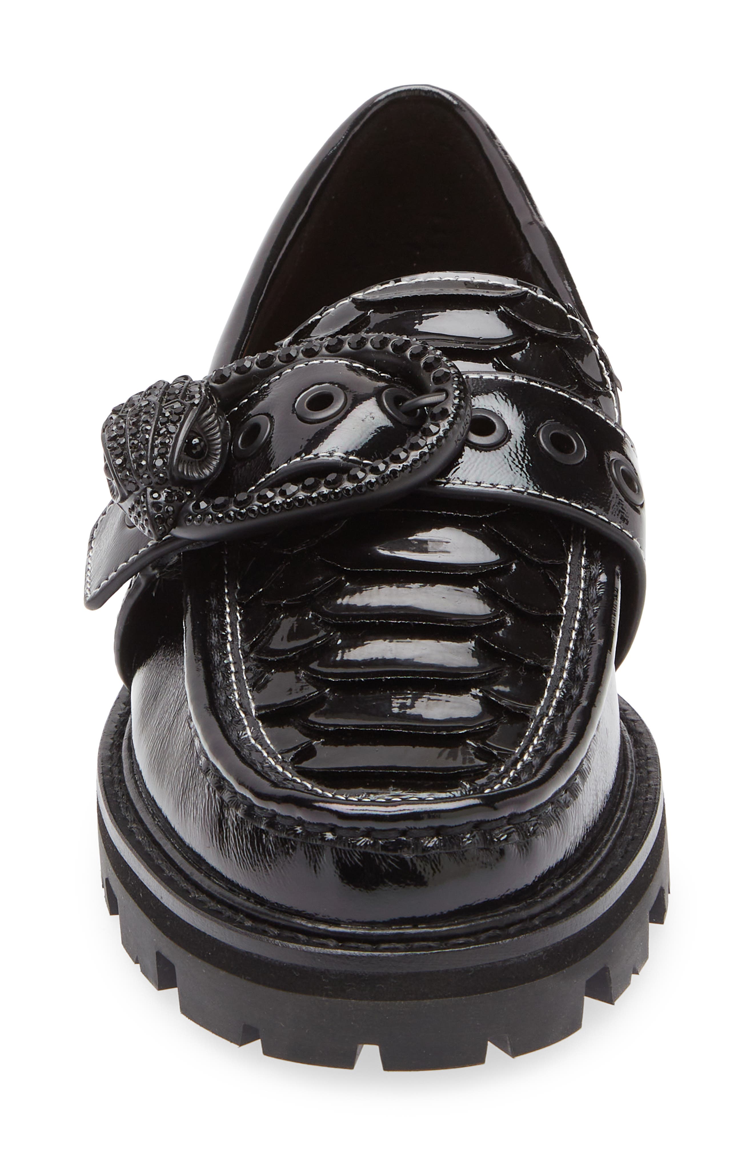 Kurt Geiger London Mayair Loafer, Alternate, color, Black/Black