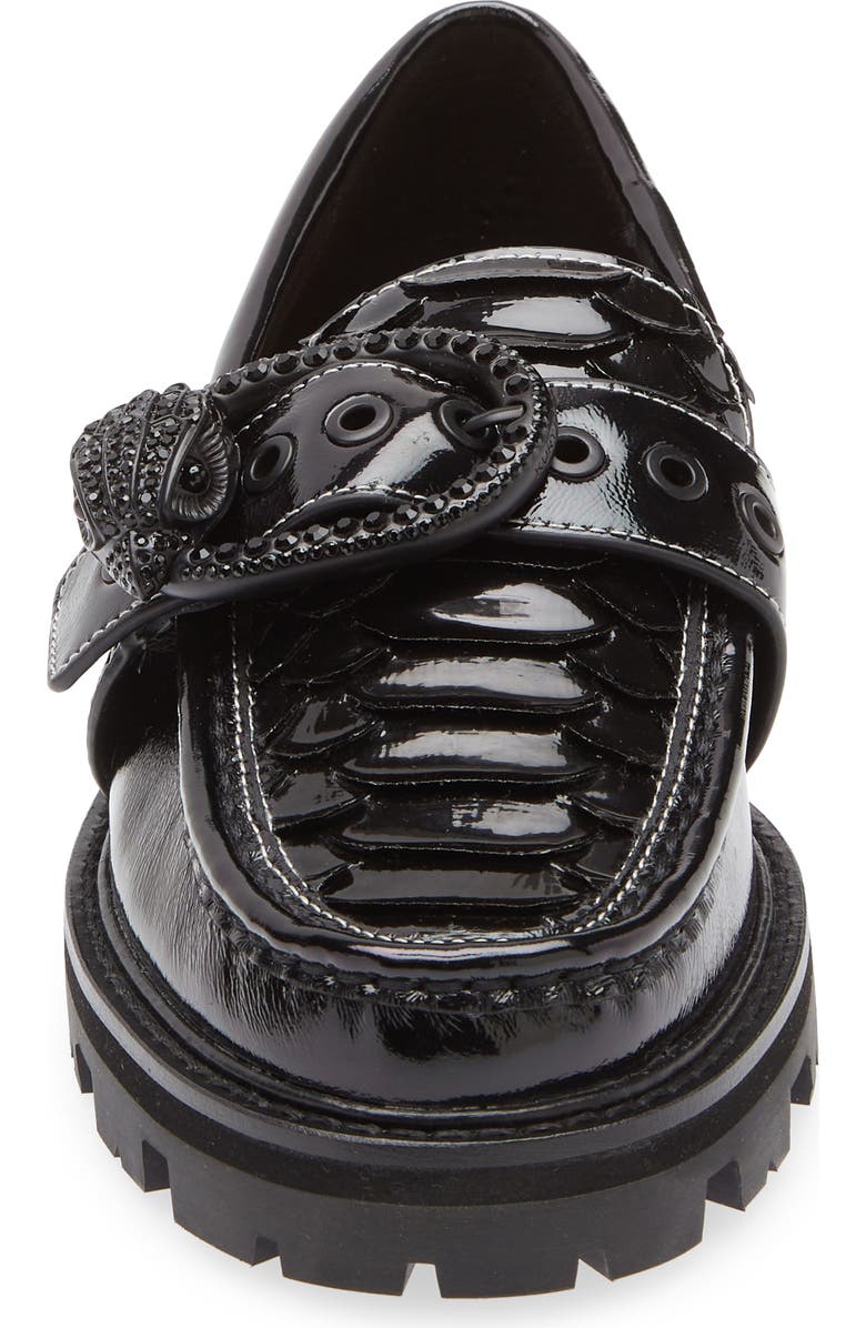 Kurt Geiger London Mayair Loafer, Alternate, color, Black/Black