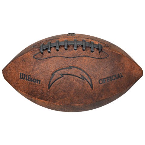 Los Angeles Chargers Wilson 9 Inch Throwback Football
