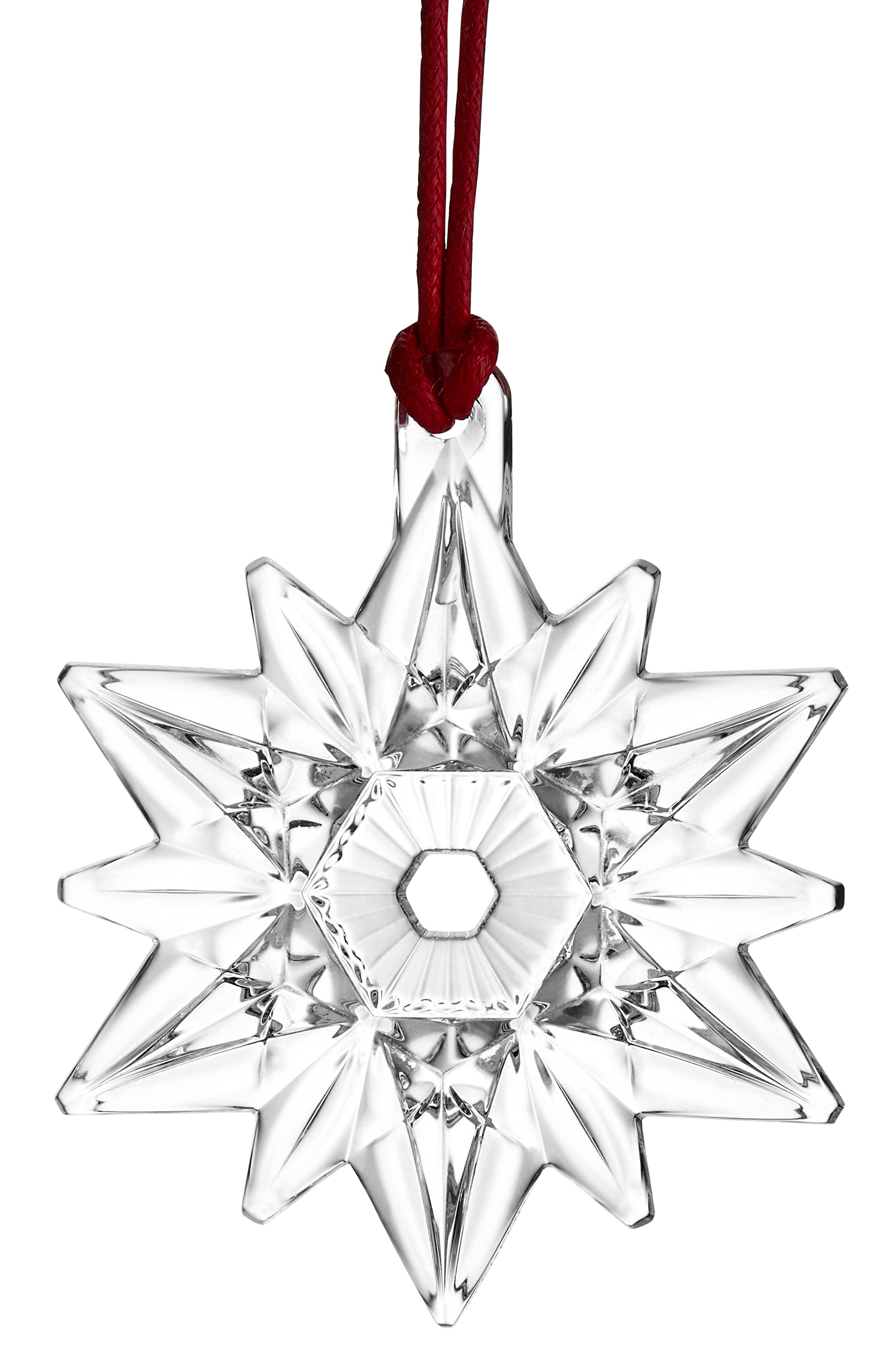 Waterford Mini Star Crystal Ornament in White 