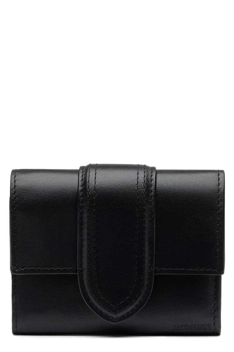 Le Compact Bambino Wallet, Main, color, BLACK