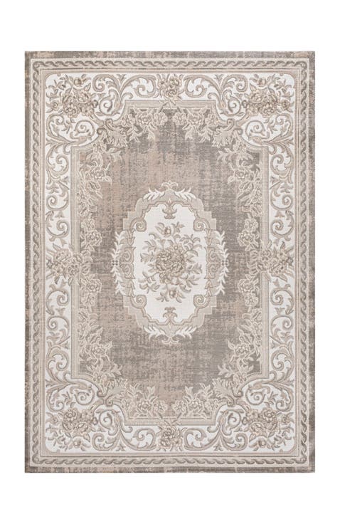 Rosalia Cottage Medallion Area Rug