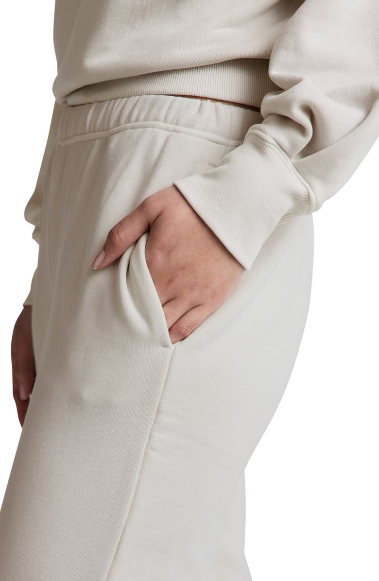 Beyond Yoga Fade Out Flare Leg Sweatpants, Alternate, color, Washed Vintage White