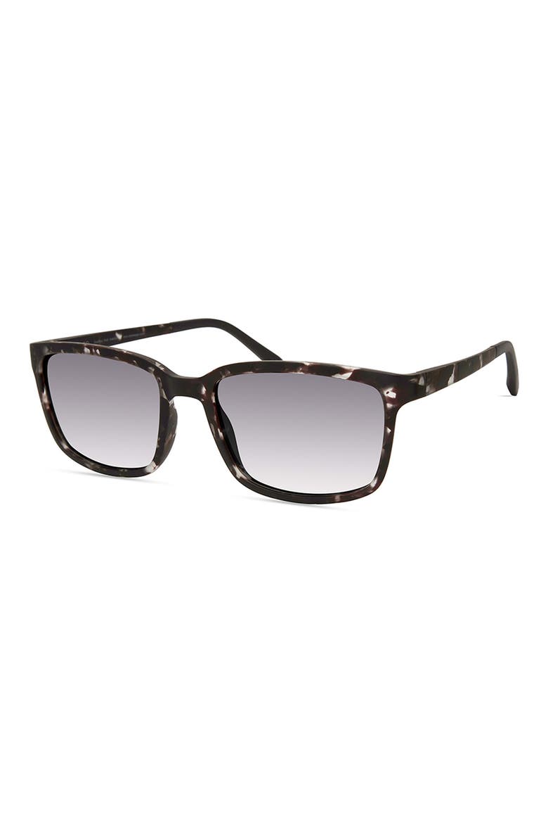 Tule 57mm Square Polarized Sunglasses, Alternate, color, GREY TORTOISE