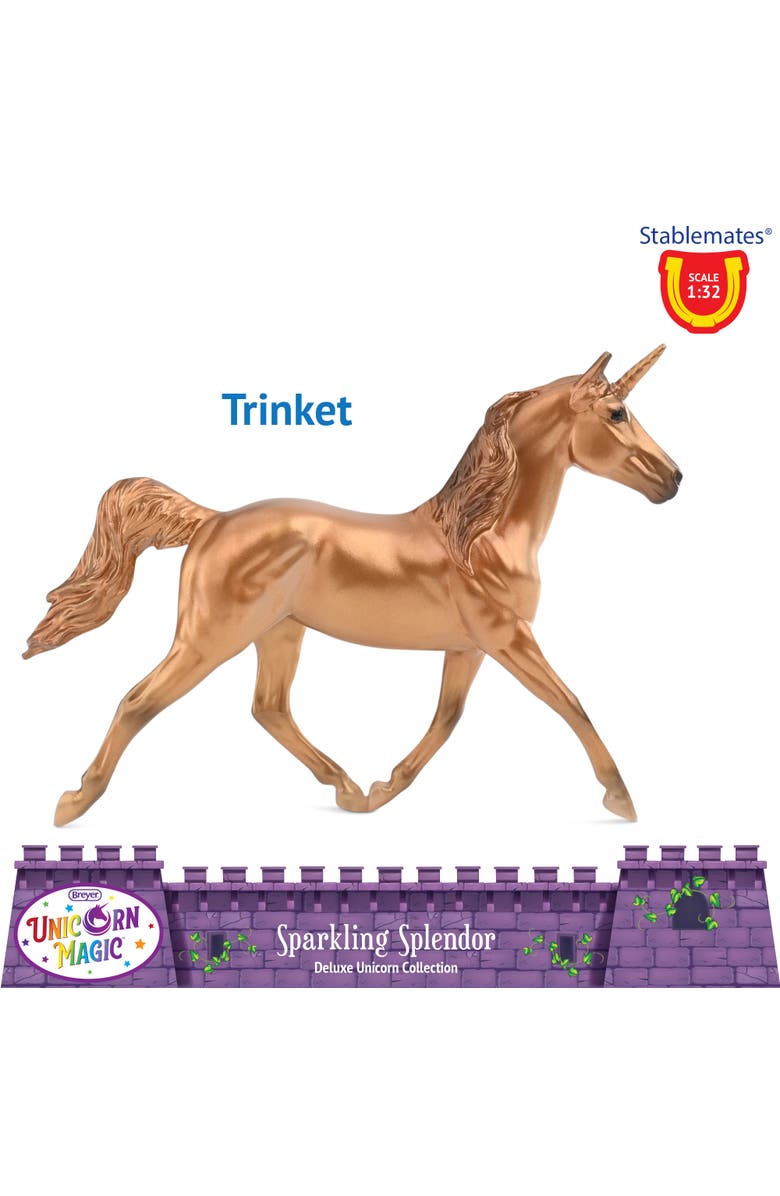 Breyer Horses Stablemates Series Sparkling Spendor Deluxe Unicorn Set, Alternate, color, Multicolored