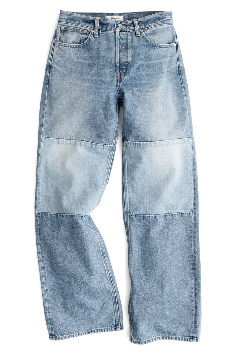 Low Slung Baggy Jeans, Alternate, color, PATCHED FREEMONT WASH