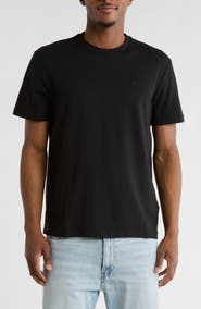 Calvin Klein Popcorn Pique Cotton Blend T-Shirt
