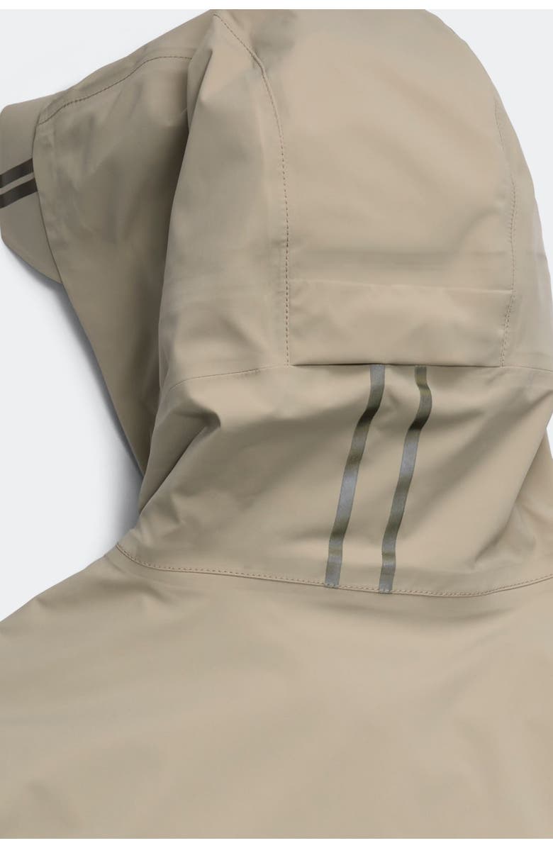 Canada Goose Nanaimo Rain Jacket Black Label, Alternate, color, Limestone