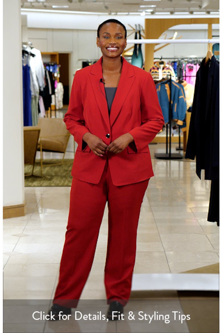 Flat Front Slim Pants video