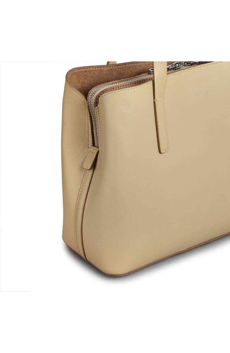 Radley Dukes Place Medium Ziptop Satchel Bag, Alternate, color, Stone