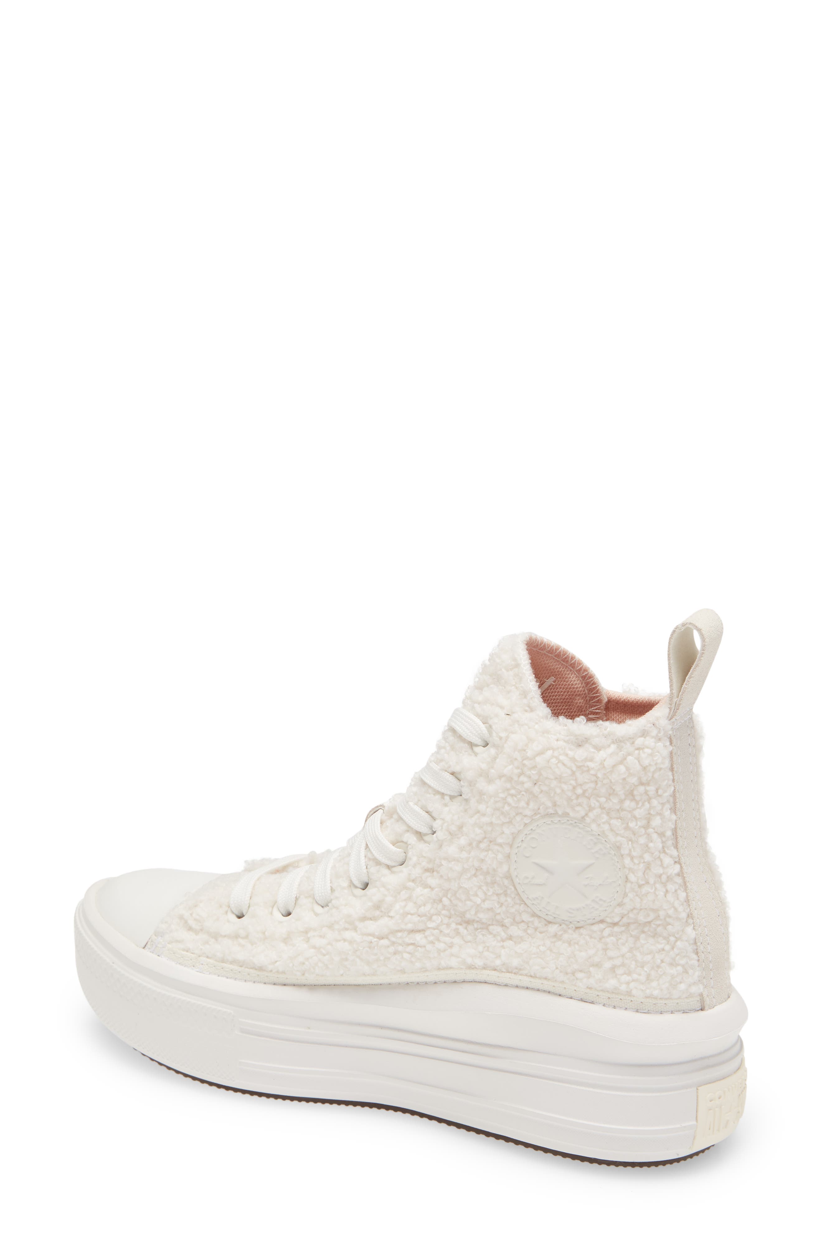 Converse Chuck Taylor<sup>®</sup> All Star<sup>®</sup> High Top Platform Sneaker, Alternate, color, 