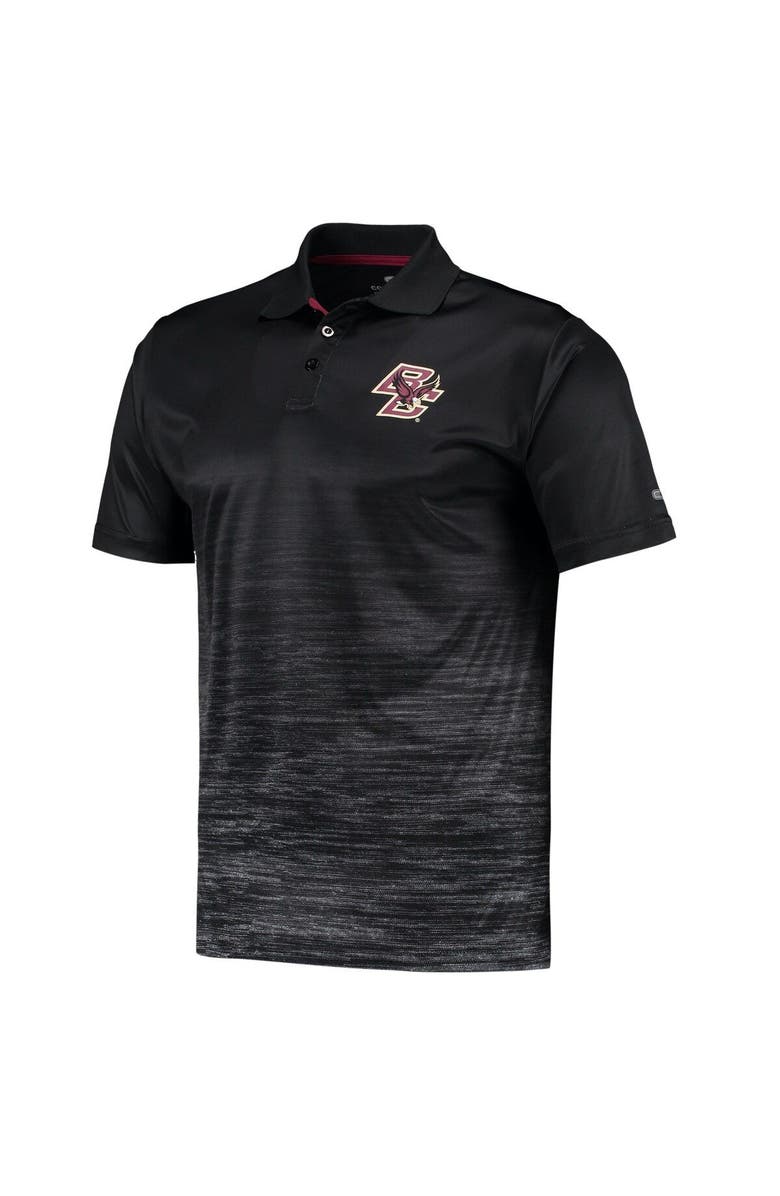 COLOSSEUM Men's Colosseum Black Boston College Eagles Marshall Polo, Alternate, color,