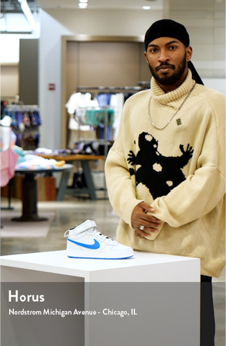 Kids' Court Borough Mid 2 Basketball Shoe, sales video thumbnail