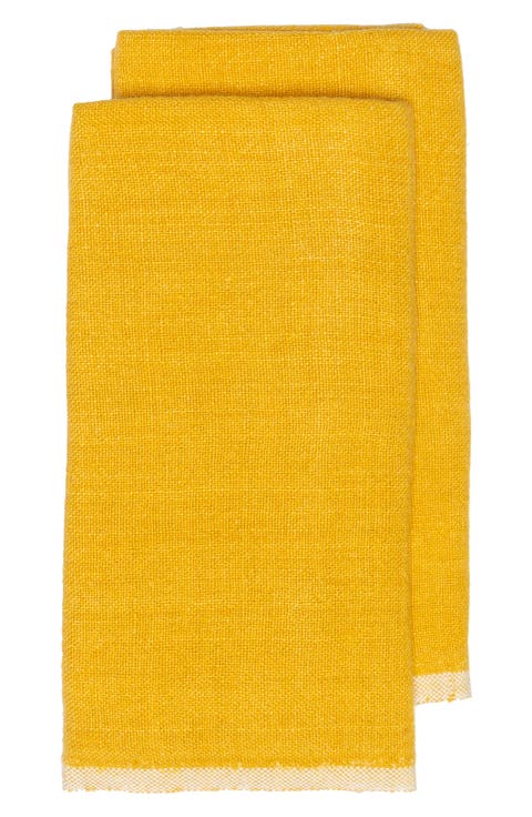 Chunky Linen Towels - Set of 2