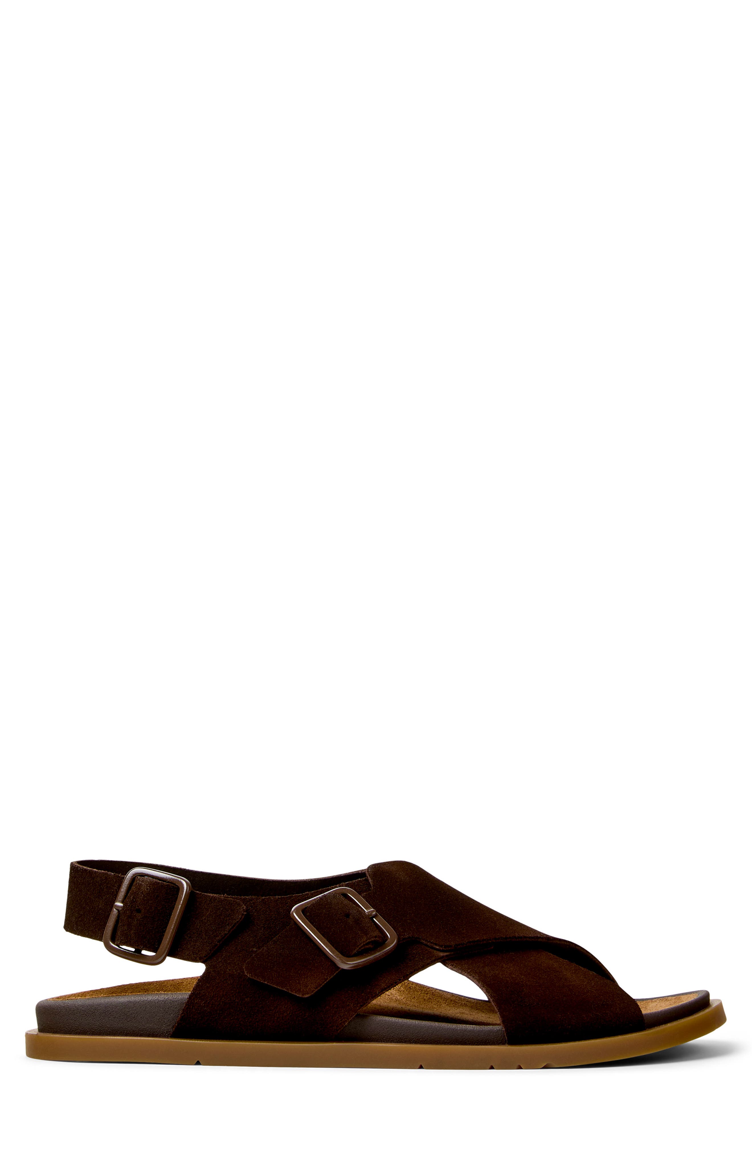Camper Lluc X-Strap Sandal, Alternate, color, Medium Brown