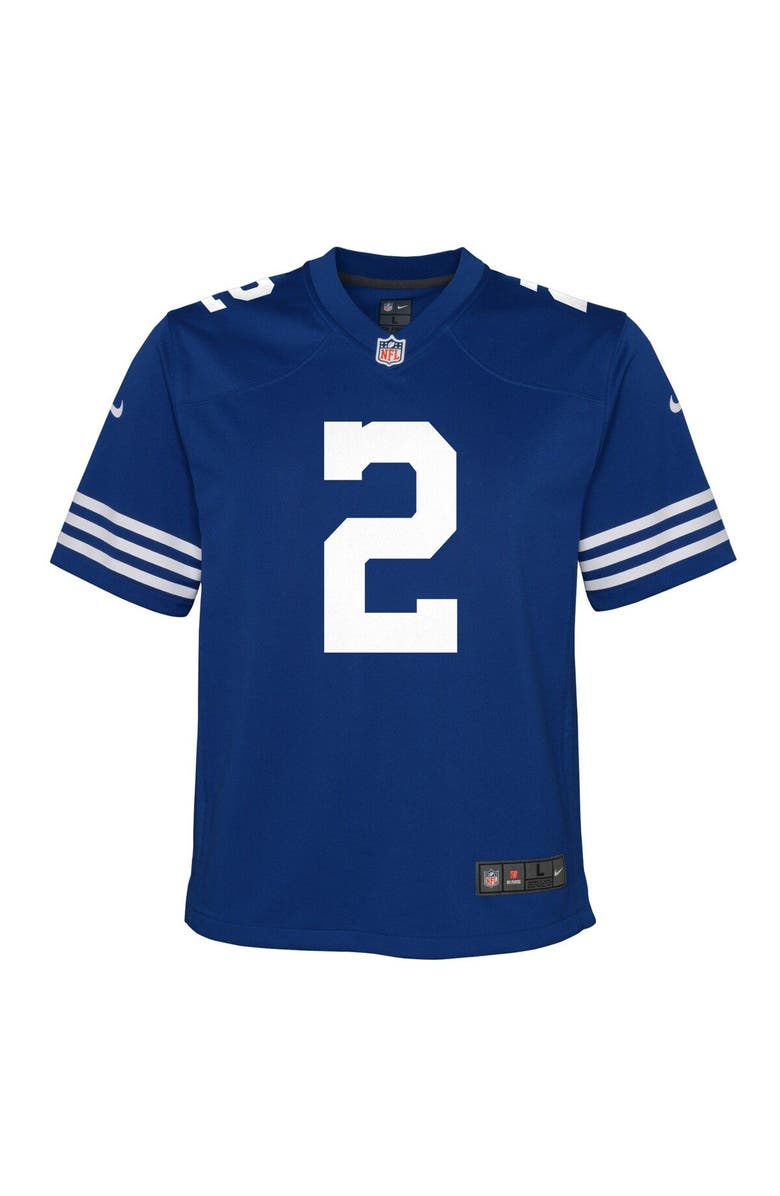 Nike Youth Nike Matt Ryan Royal Indianapolis Colts Alternate Game Jersey, Alternate, color, 