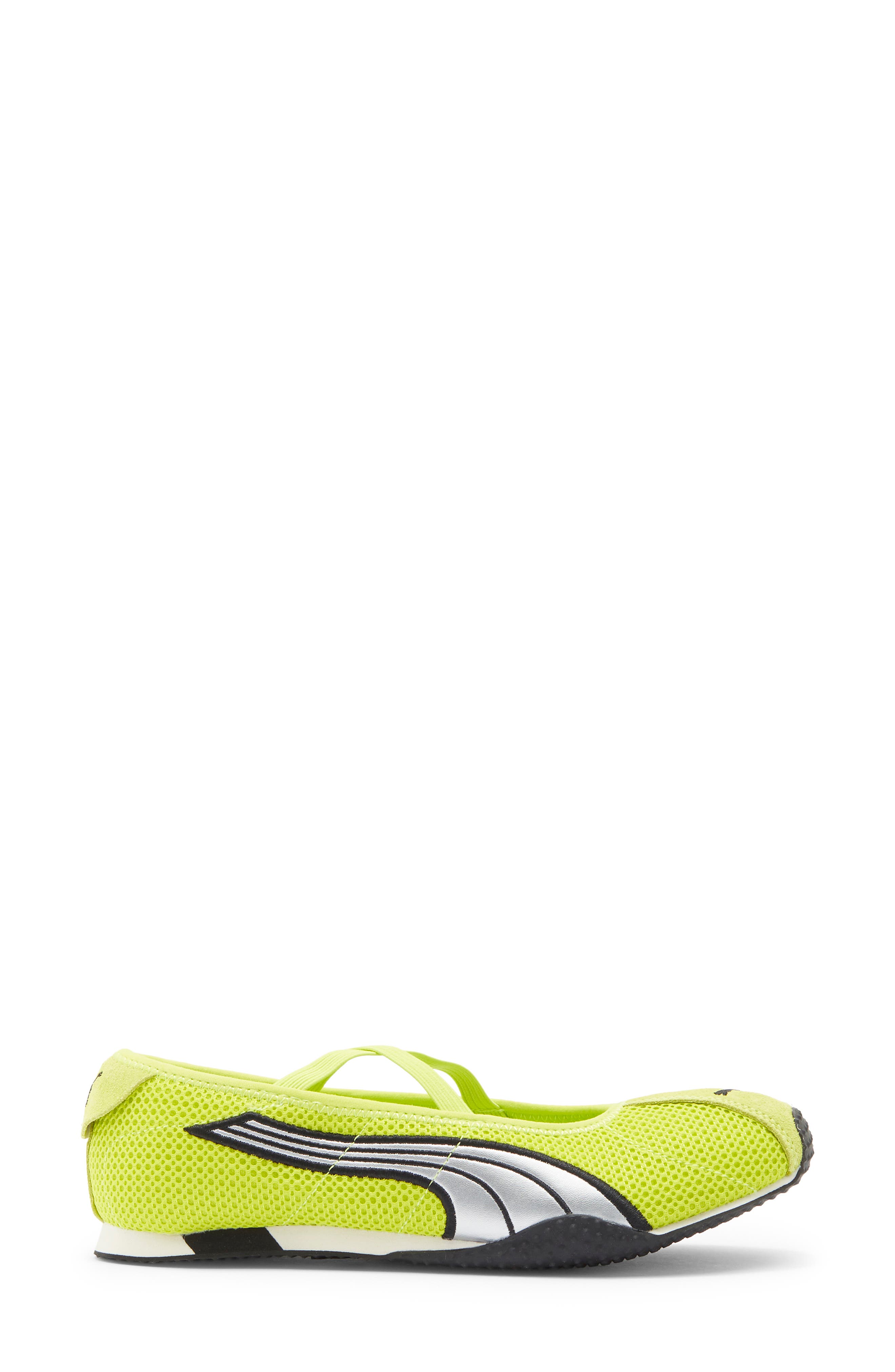 H-Street Ballet Sneaker, Alternate, color, LIME SMASH/ PUMA SILVER