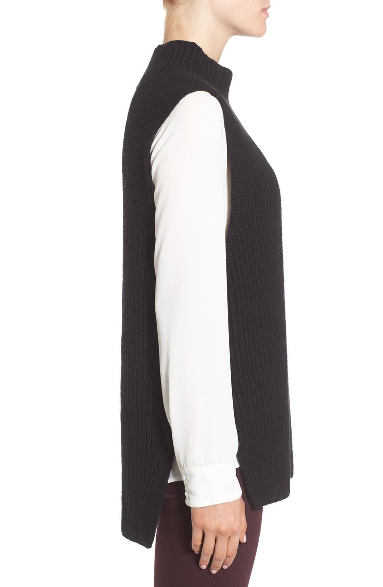 Trouvé Funnel Neck Sleeveless Sweater, Alternate, color, 