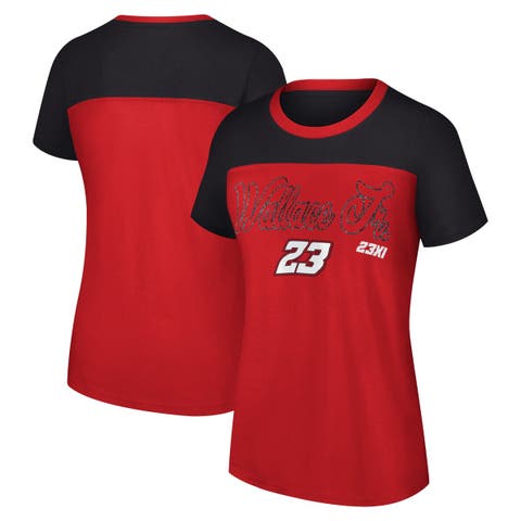 Women
s G-III 4Her by Carl Banks Black Bubba Wallace Cheer Color Blocked T-Shirt