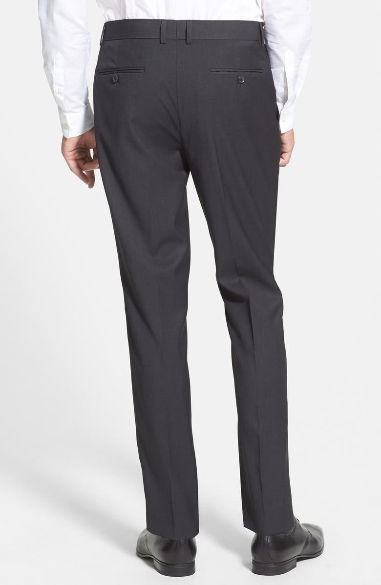 Topman Skinny Fit Suit Trousers, Alternate, color, 