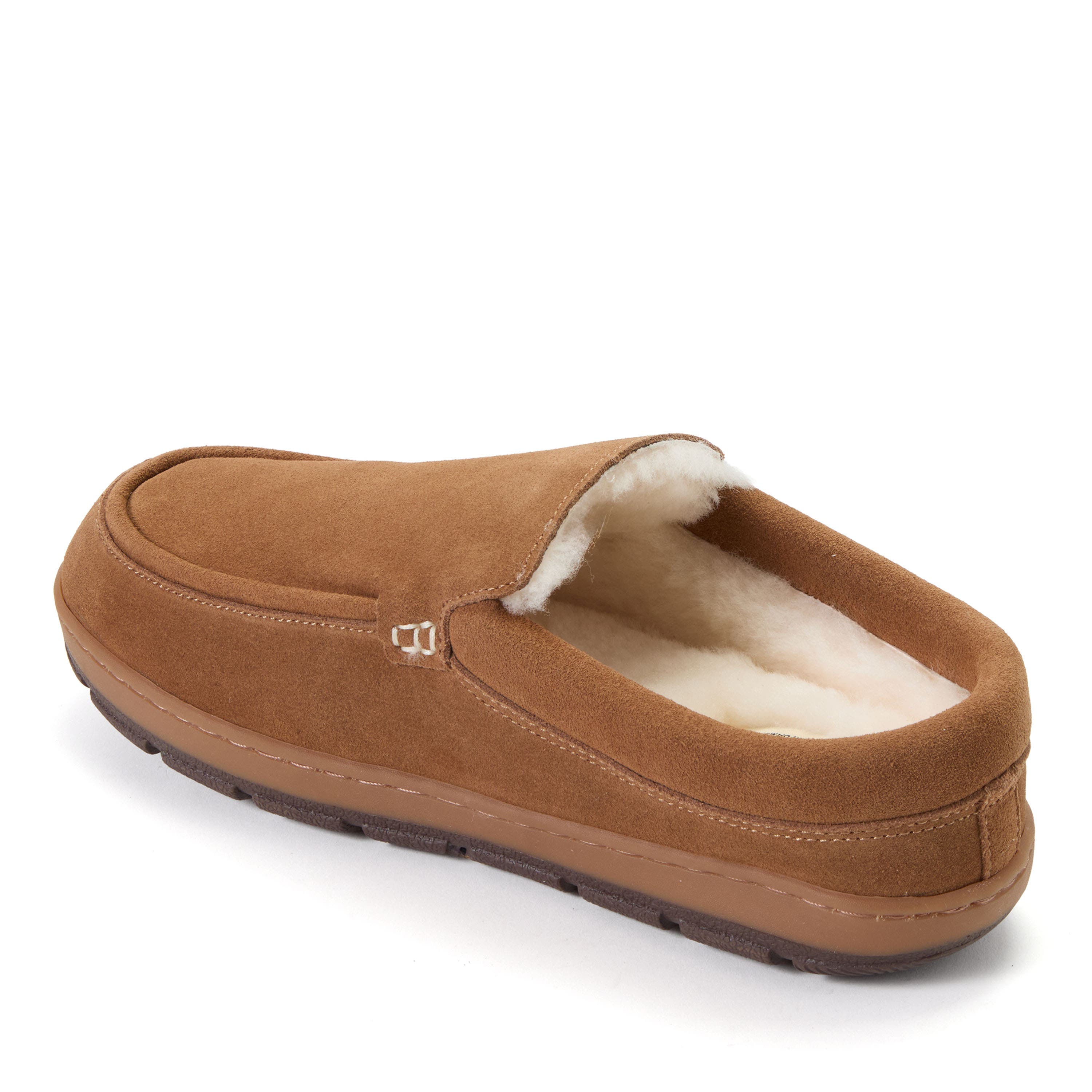 Dearfoams Fireside Melbourne Water Repellent Rugged Clog, Alternate, color, Chestnut