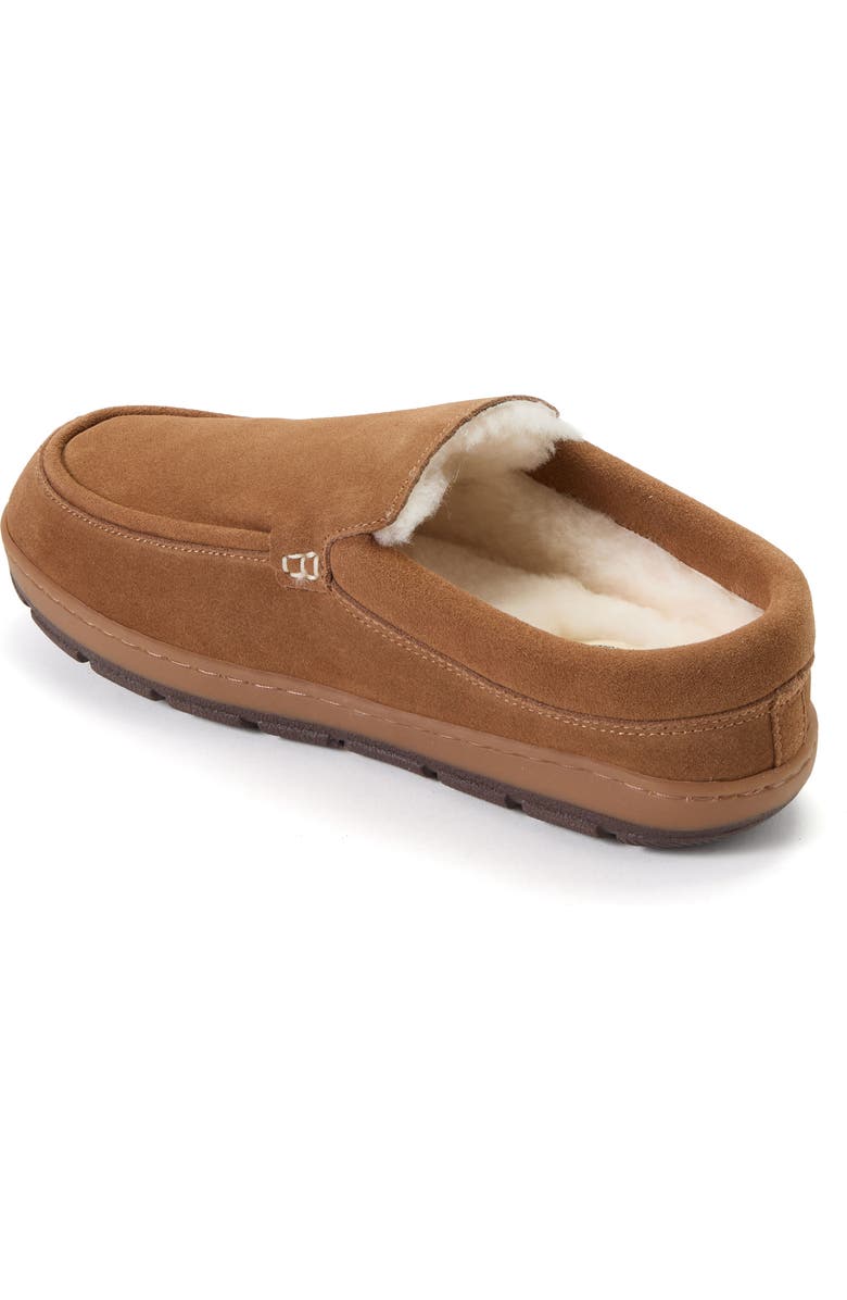 Dearfoams Fireside Melbourne Water Repellent Rugged Clog, Alternate, color, Chestnut
